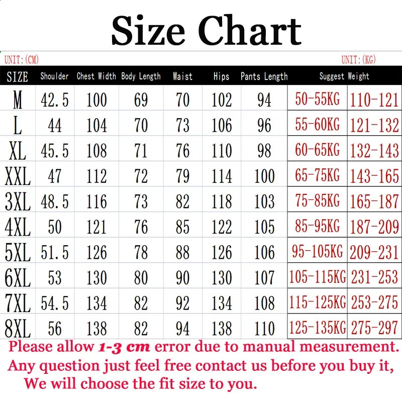 Mens Spring and Autumn Mens Sportswear 2-piece Set Sportswear JacketPants Sportswear Mens Track and Field Wear Asian Size 6XL 7XL 8XL 240827