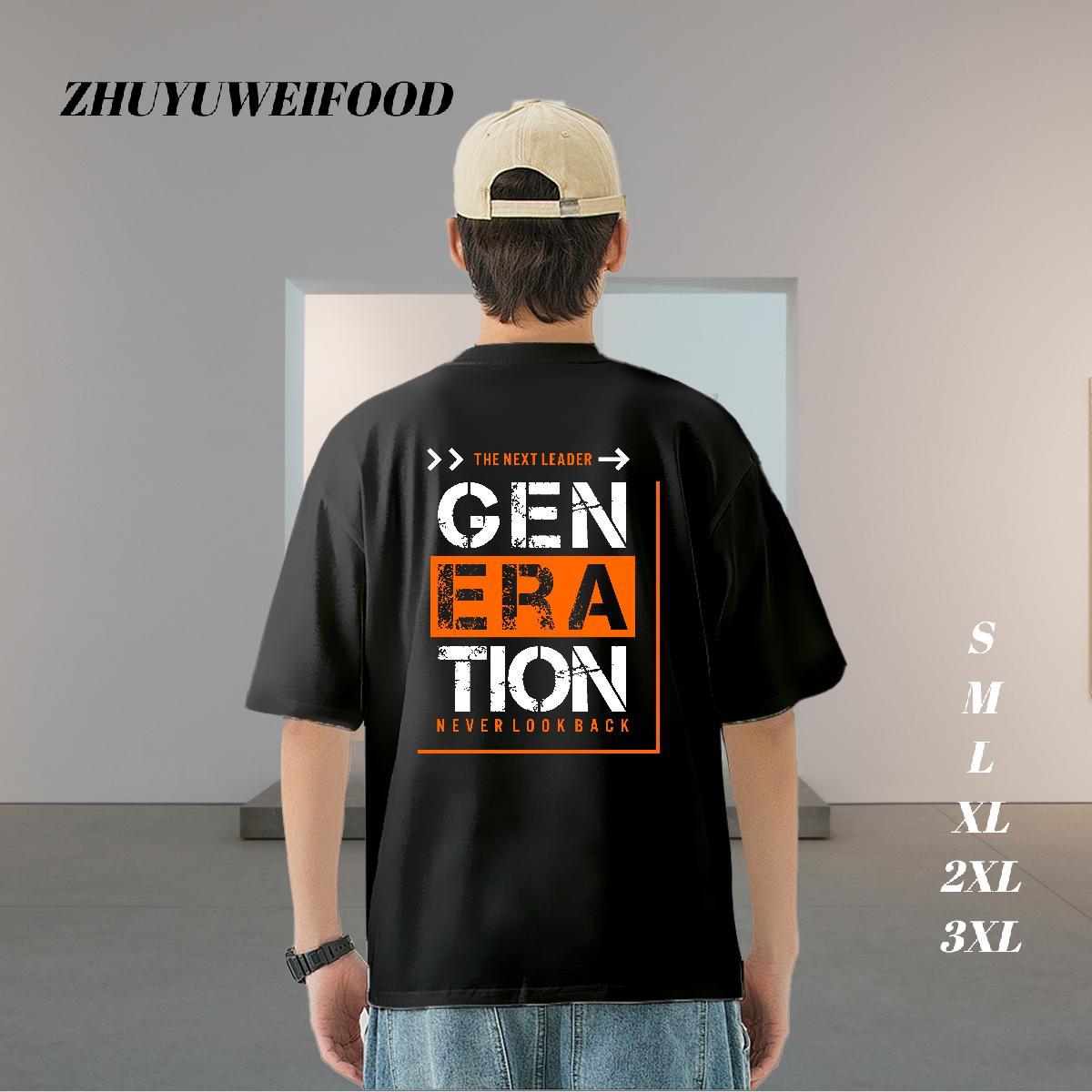 Cool Design Mens T Shirts 230g 100% Cotton letter High Street Hip Hop Cartoon Printing L-4XL Breathable Crew Neck Mens Tshirts Classic Casual Wear