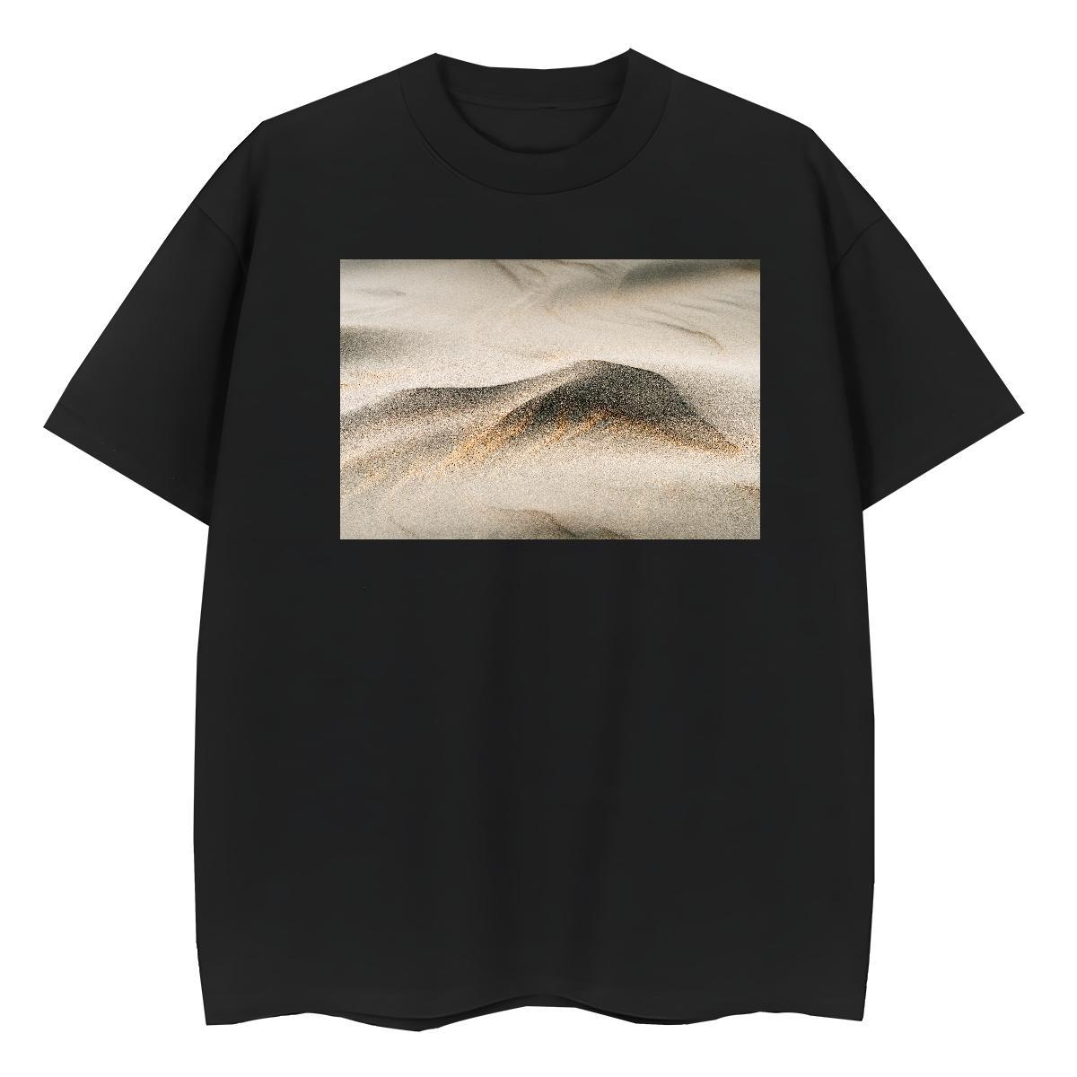 TOP Quality T-Shirts for Men 100% Cotton 230g desert Summer Casual Oversized 3XL 4XL Round Neck Short Sleeve Men Clothes T-Shirt Fashion New Wear