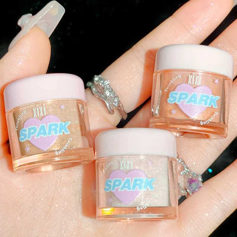 Dream Glitter Highlighter Powder Eyeshadow Makeup Face Brightening Pearl Three-dimensional Highlighter Powder Shimmer Cosmetics Y240816