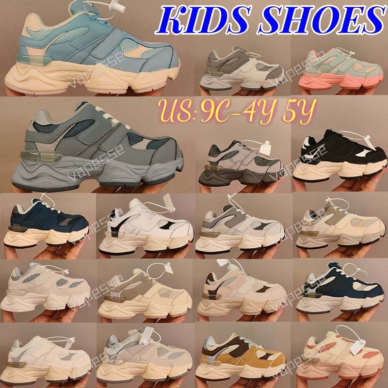 Designer Kids Breathable Sneakers Girls Shoes Boys Youth Casual Trainers Fashionable Athletic Sneaker Toddlers Blue Haze Rain Cloud Cherry Blosso
