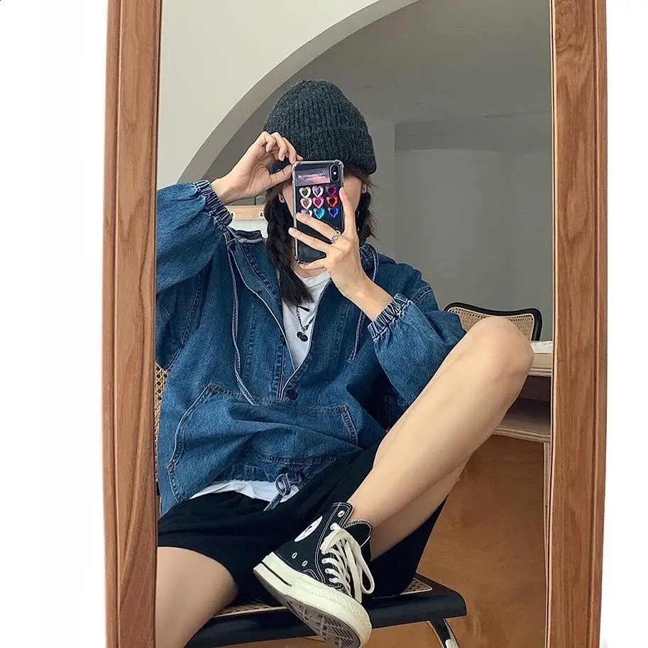 Denim Jacket | Fashion Button Casual Solid Coat For Women's B4