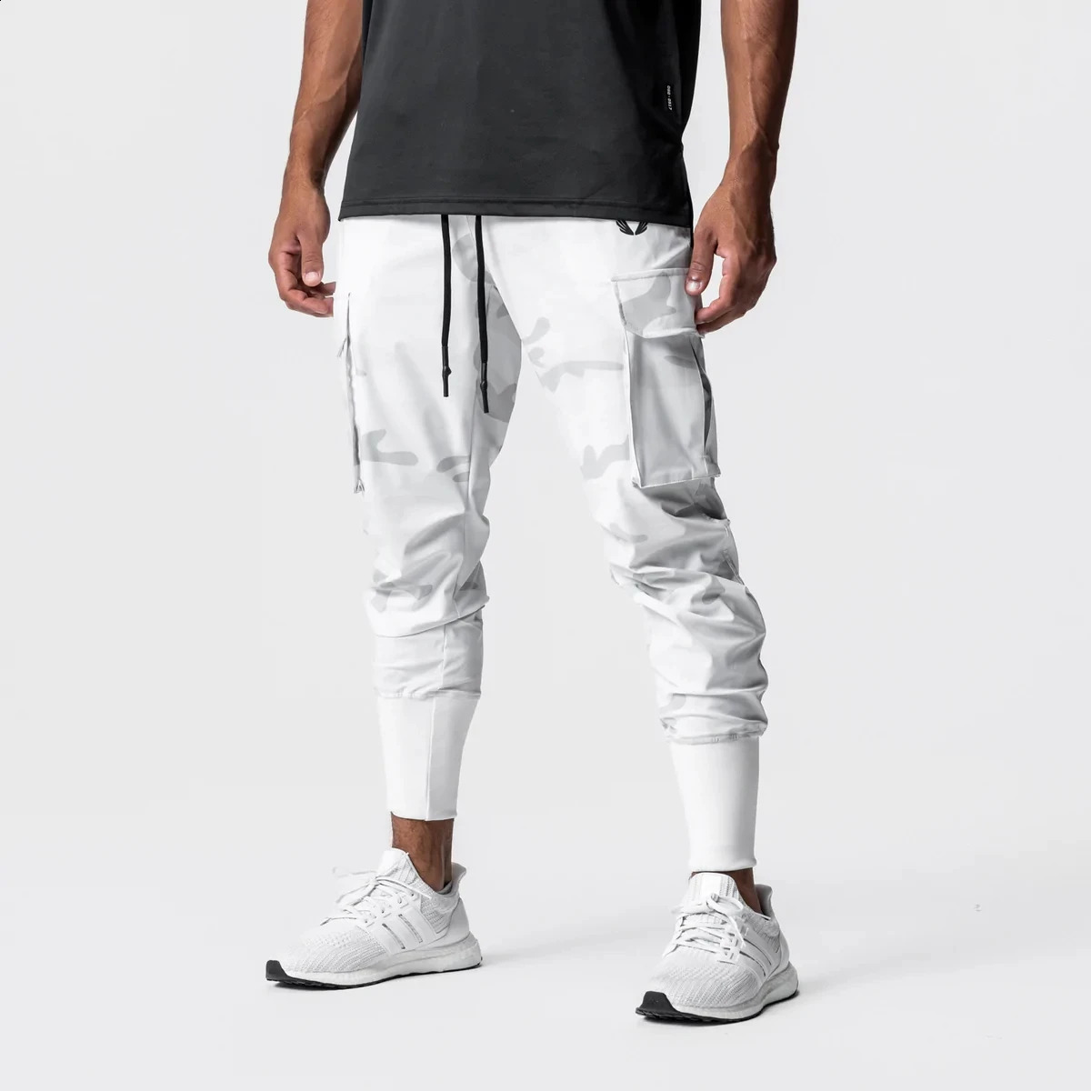 camouflage Sport Pants Mens Fitness Trousers Summer Thin Loose Quick-Drying Stretchy sweatpants Running Training Pants 240816CJ