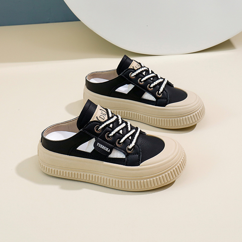 Ddmysports Baotou Alf Slippers Women S Outdoor Summer New Style Casual One Step Lazy White Shoes WS OUTDOOR