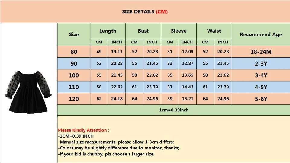 1-6 Year Baby Girl Fashion Off the Shoulder Black Mesh Long Sleeved Dress for Spring Autumn Par Photography Skirt OutfitsXJ241206