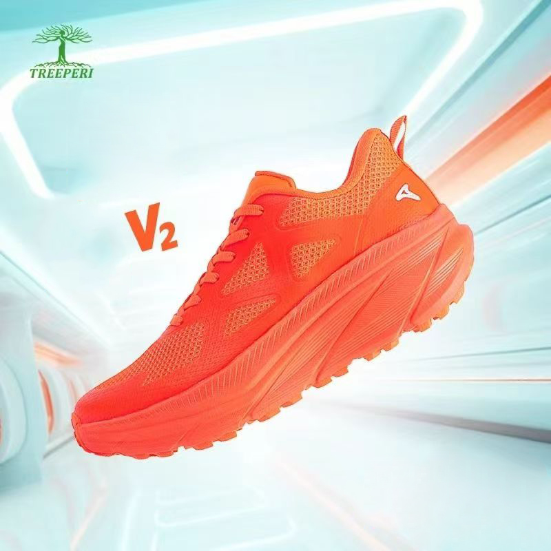 Designer Treeperi Burning 2.0 Running Shoes For Men Women TREEPERI Platform Sneakers Triple Black White Green Flame Rose Pink Outdoor Sports Mens Trai