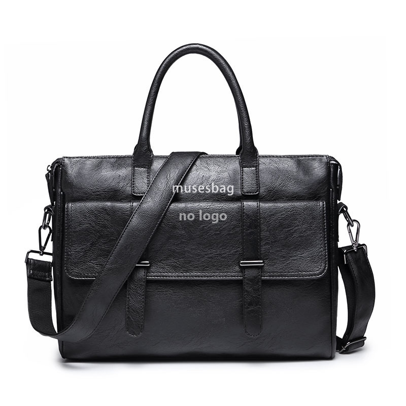 2025 new British trend retro men's handbag One shoulder oblique straddle Business commuter briefcase Korean computer messenger bag
