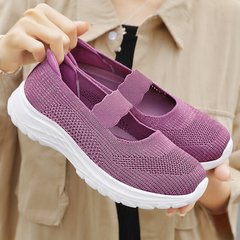 Ddmysports Shoes Children S Fashion Mother Women New Styles Old Beijing Cloth Shoes Soft Soled Elderly Casual Single OUTDOOR
