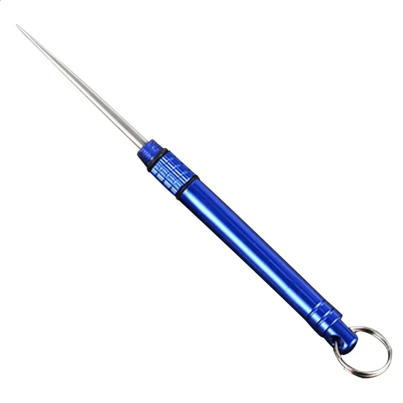 Portatil Multifunctional Toothpick Bottle Fruit Fork Camping Tool Tube Is Than Floss Outdoors Metal 240816