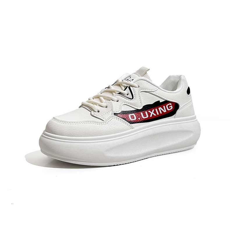 Ddmysports Autumn New Korean Edition Little White Instagram Student Sports And Leisure Street Shooting Shoes Female Thick Sole Eightened Q OUTDOOR