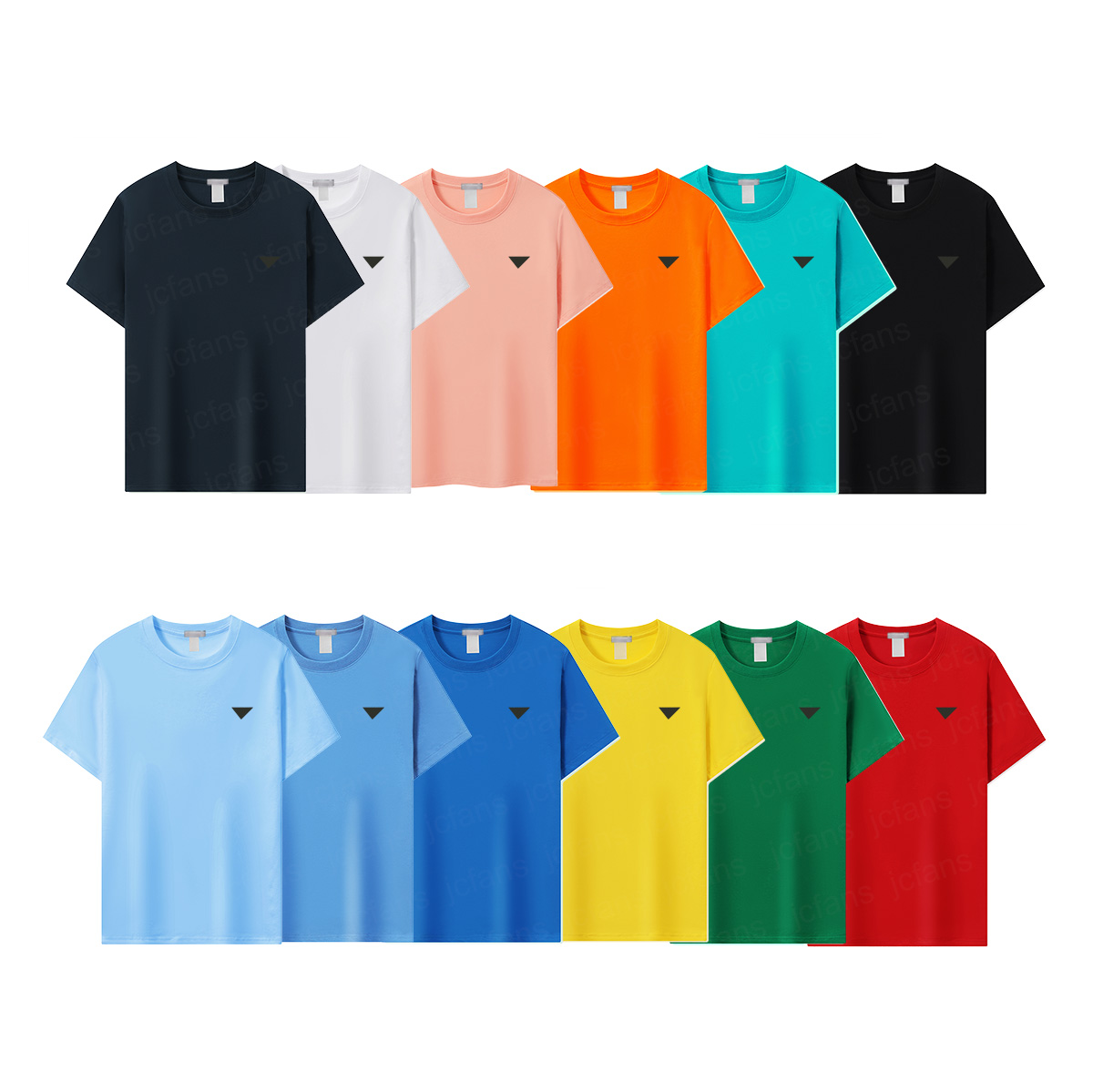 Designer Shirt EU size Triangle Badge Mens t Shirts Men Tees Short Sleeve Round Neck Summer Outfit Cool Fabric Design 180gsm XXXS-2XL