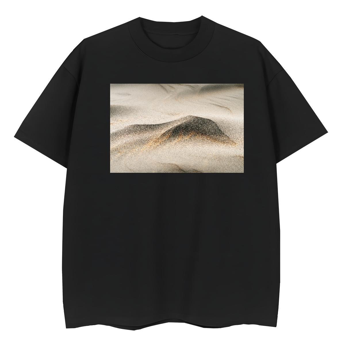 TOP Quality T-Shirts for Men 100% Cotton 230g desert Summer Casual Oversized 3XL 4XL Round Neck Short Sleeve Men Clothes T-Shirt Fashion New Wear