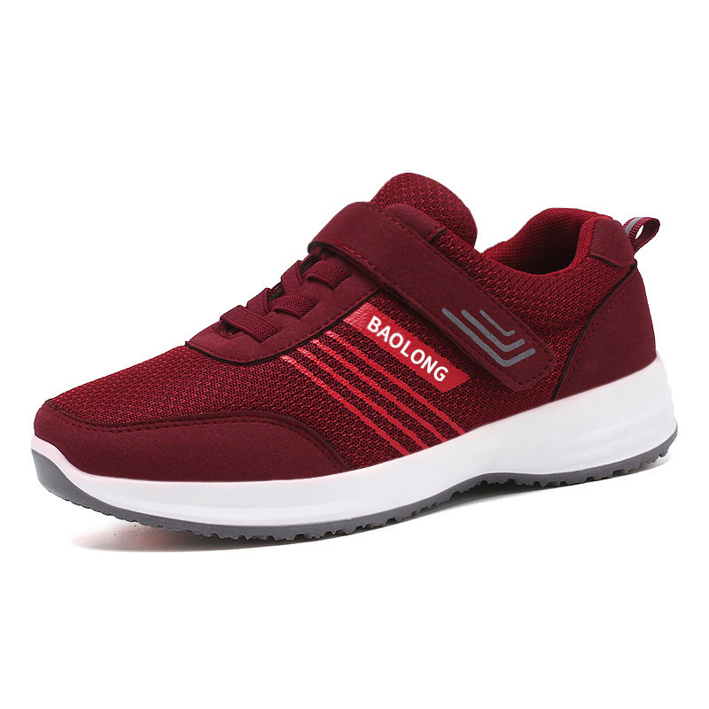 Ddmysports Spring Autumn New Couples Middle And Old Age Walking Travel Shoes Soft Sole Unisex Running OUTDOOR