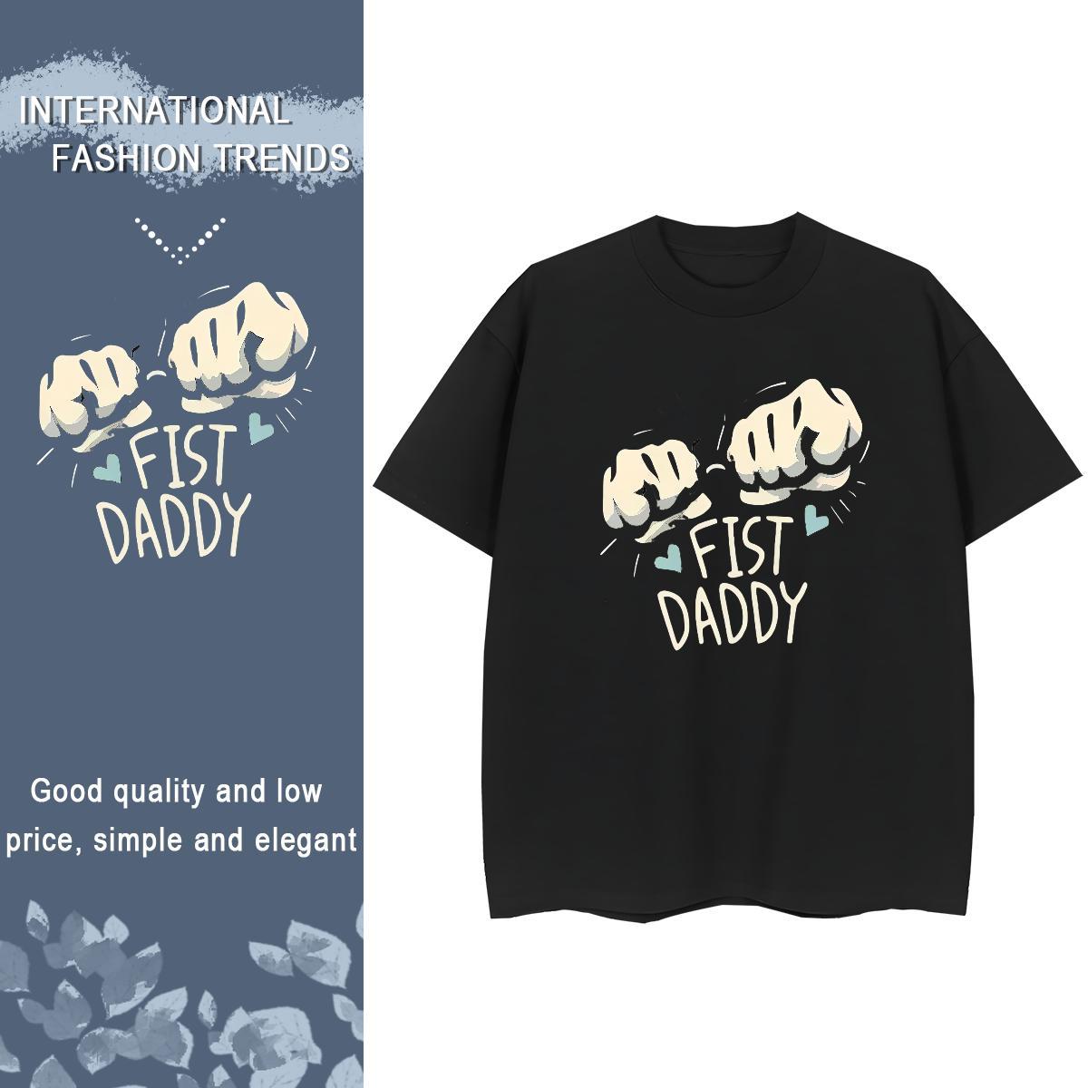 2024 Casual T shirt 230g 100% Cotton Breathable Soft Casual Beach hands Tshirt for Man Woman Unisex Oversized L-4XL Tops Tees