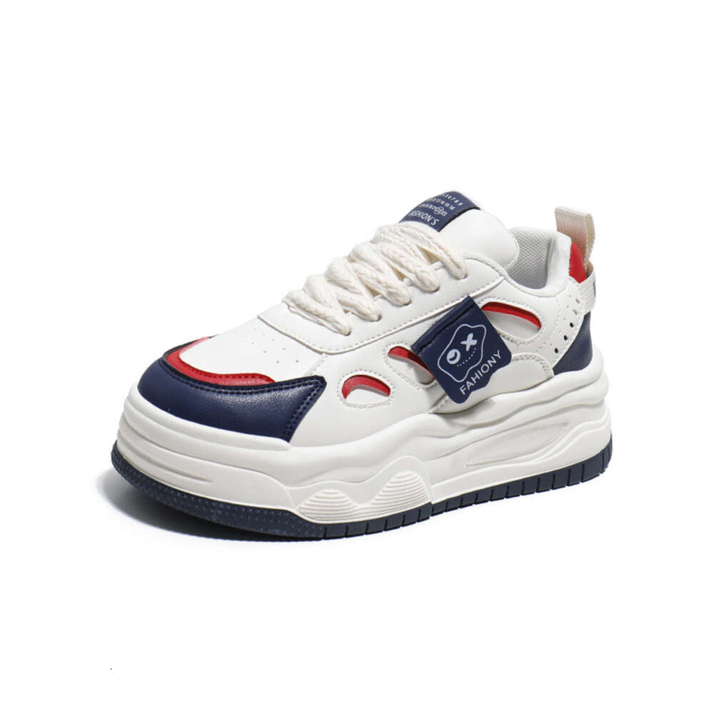 Ddmysports White For Women New Autumn Student Korean Edition Versatile Casual Ins Trendy Thick Soled Fashion Board Shoes ZS OUTDOOR