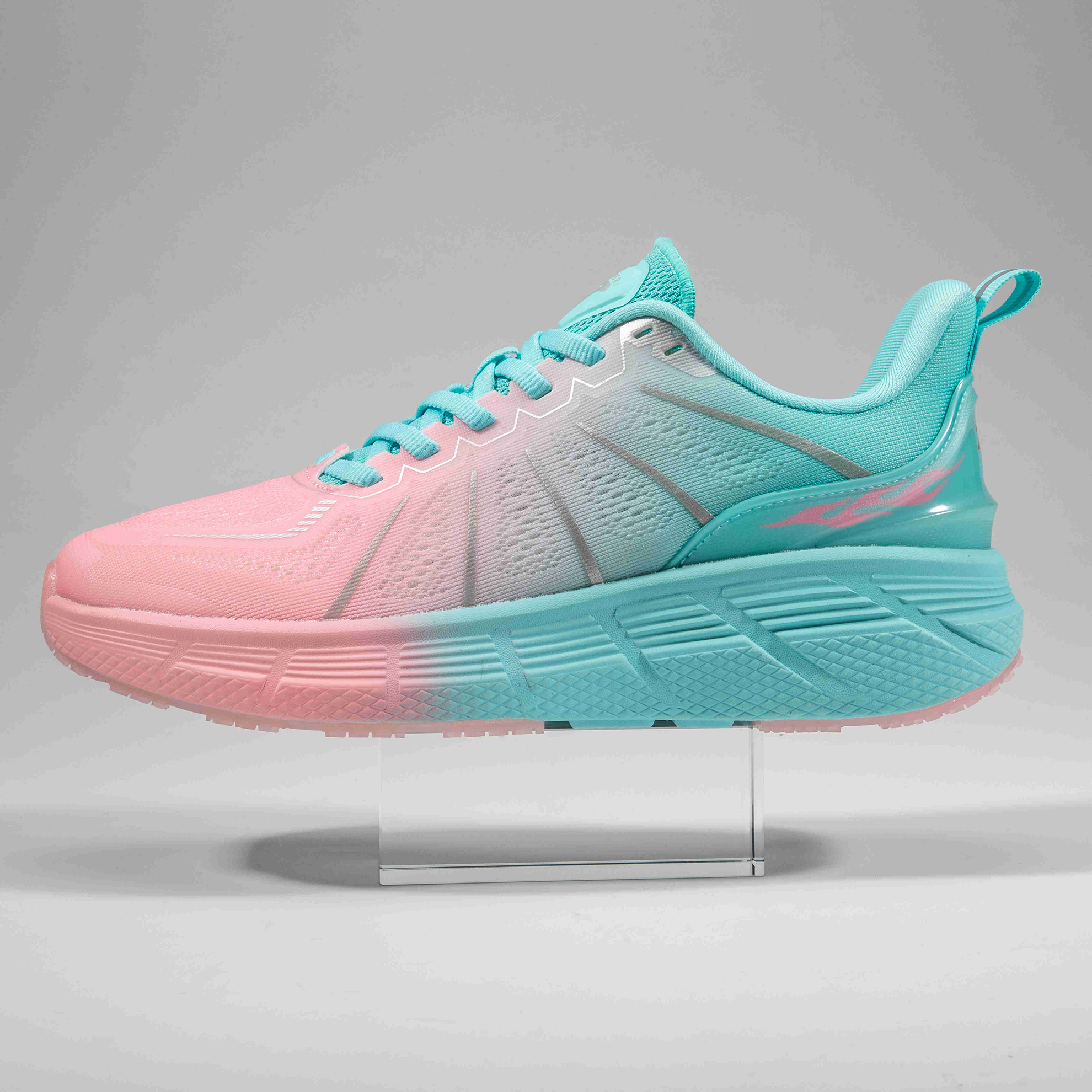 Men Women Designer Running Shoes TREEPERI Treeperi Burning 1.0 Platform Sneakers Black Ivory Pink Jade Mint Green Fluo Yellow Outdoor Sports Mens Trai