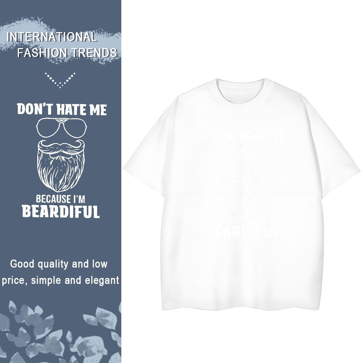 Popular Women Tees 230g Pure Cotton letter Daily Wear Women T Shirts Crew Neck Plus Size Custom Tee Shirt
