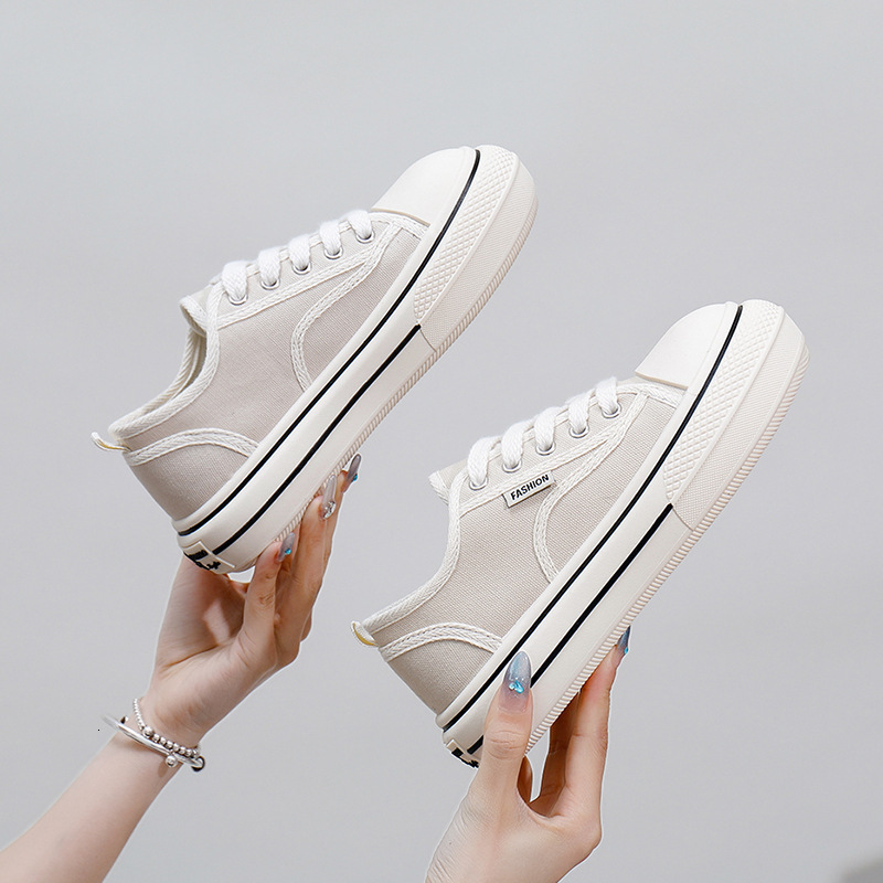 Ddmysports Summer New Korean Canvas For Female Students Wearing Thick Sole Casual Instagram Trendy Board Women S Shoes BR OUTDOOR