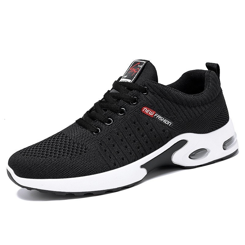 Ddmysports Men S New Breathable Lace Up Running Korean Version Lightweight Casual Sports Shoes For Men OUTDOOR