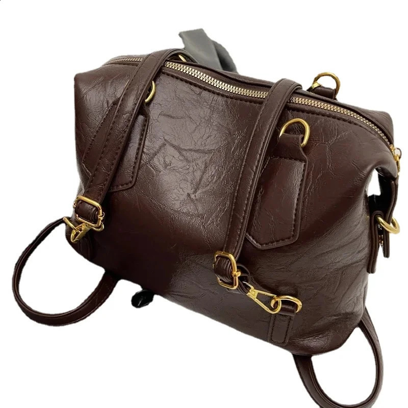 Light y PU Solid Soft TopHandle Bags for Women Interior Slot Pocket Casual Fashion Womens Tote Bag Bolsos De w240817