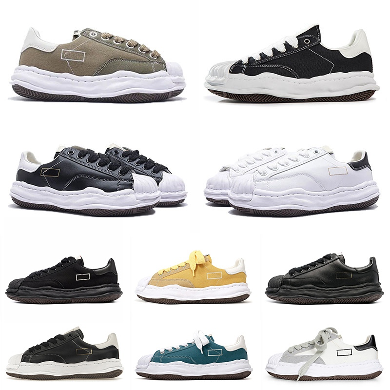 Designer Shoes Sneakers Low Black White Orange Green Yellow Mens Womens Dress Sport Platform Trainers