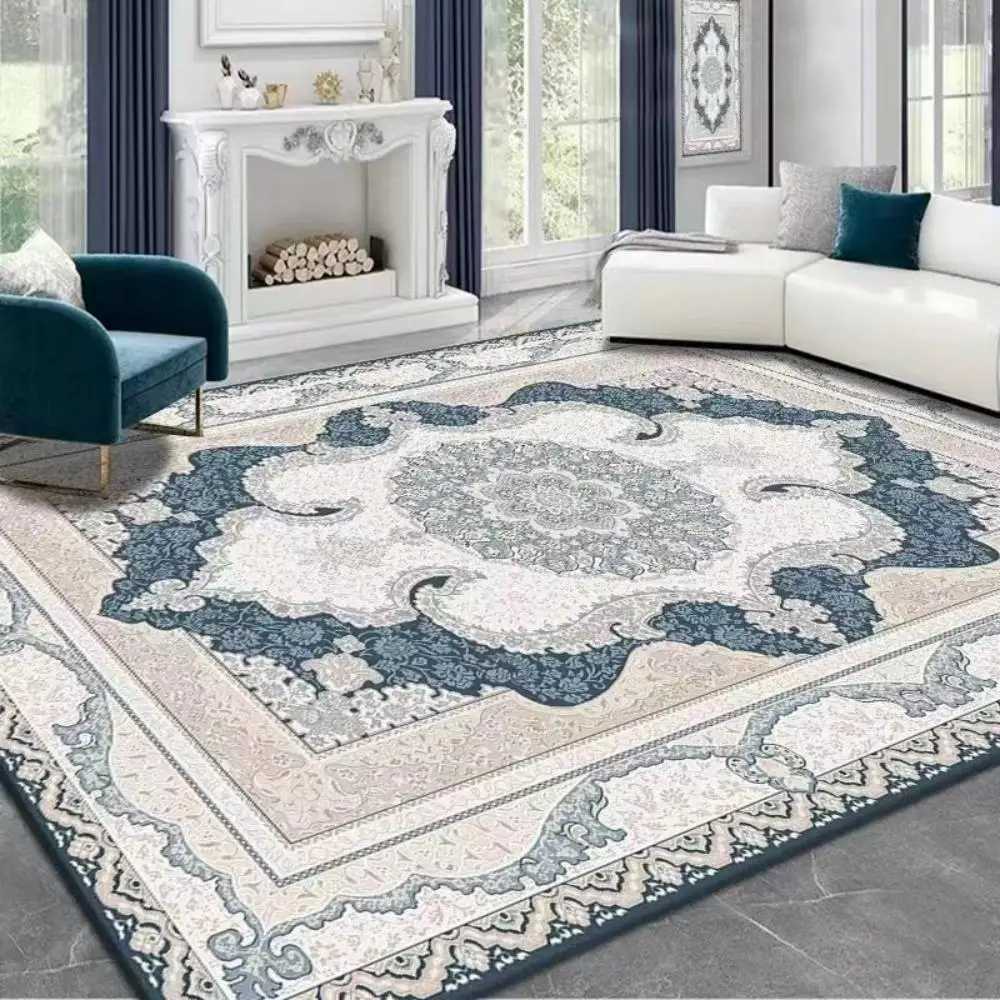 Luxury Persian Carpet Bohemian Ethnic Style Living Room Carpet Home Decoration Bedroom Floor Mat Home Mat W240815