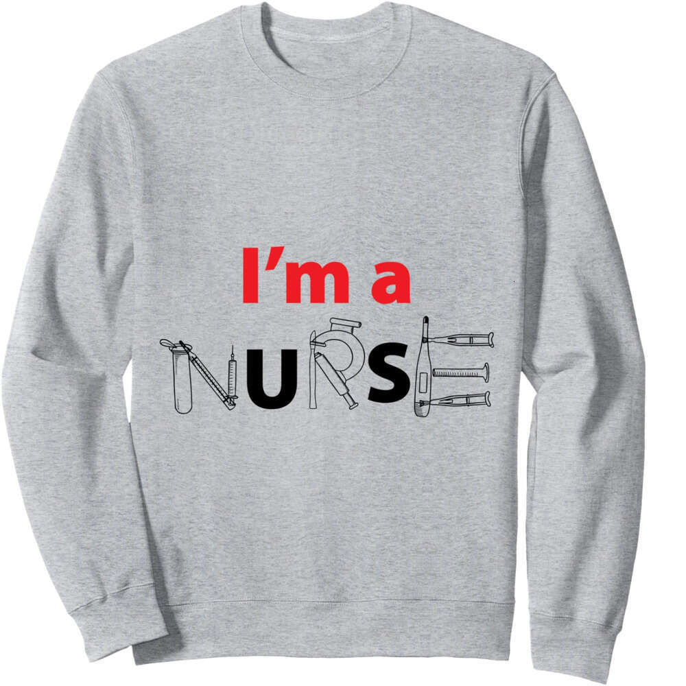Long Sleeve Shirts For Men Sweatshirt I Am A Nurse Health Care Assistant Occupation Gift Sweatshirt Graphic Tee Streetwear Casual Tops Clothes sweatsh