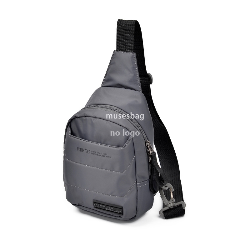 New high quality outdoor leisure men's chest bag riding bag Oxford cloth men's bag single shoulder crossbody bag men