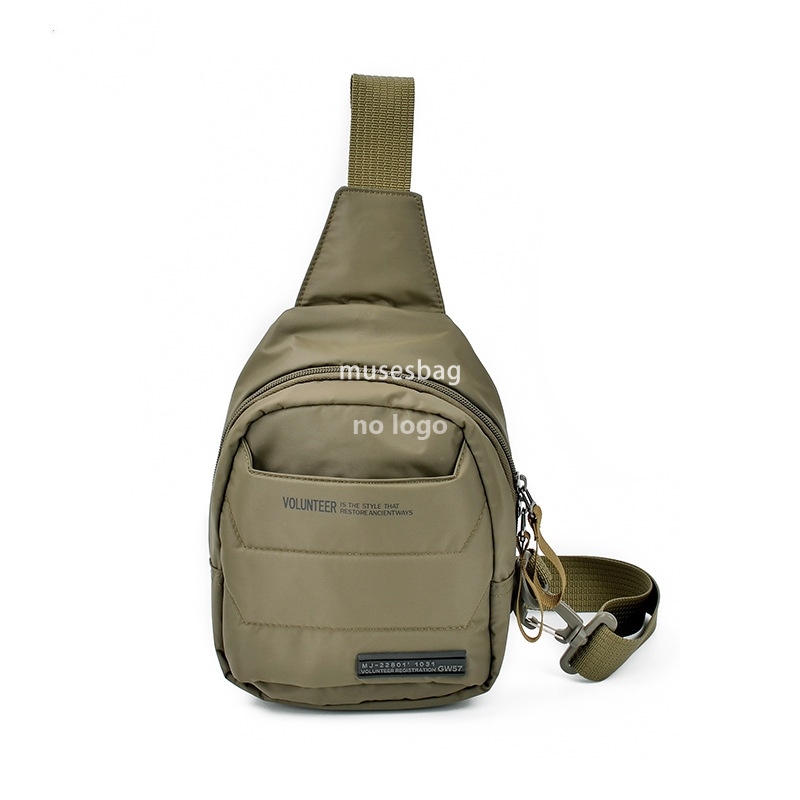 New high quality outdoor leisure men's chest bag riding bag Oxford cloth men's bag single shoulder crossbody bag men