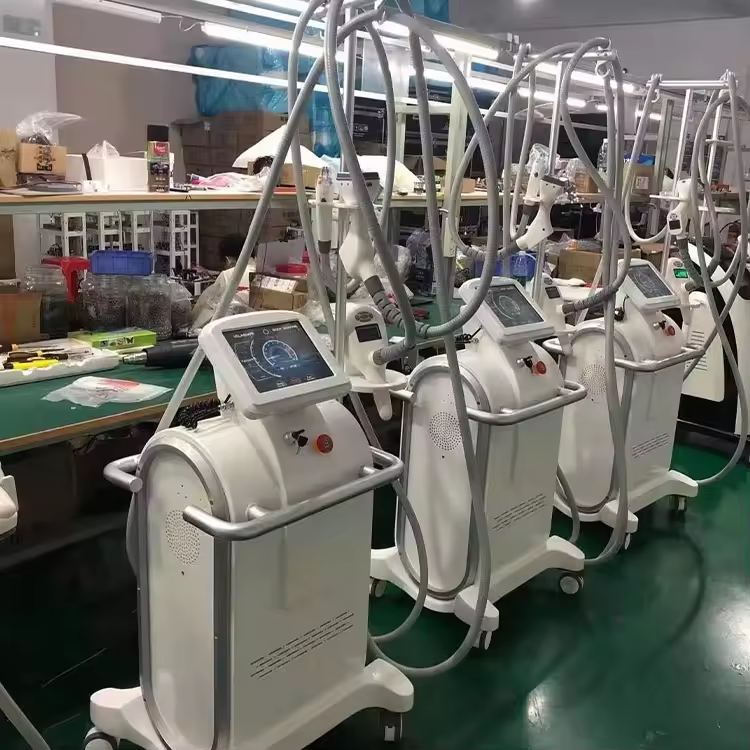 2024 Top sales Double Cavitation RF Vacuum Roller Slimming Machine Vacuum Cavitation Infrared Fat Removal Machine