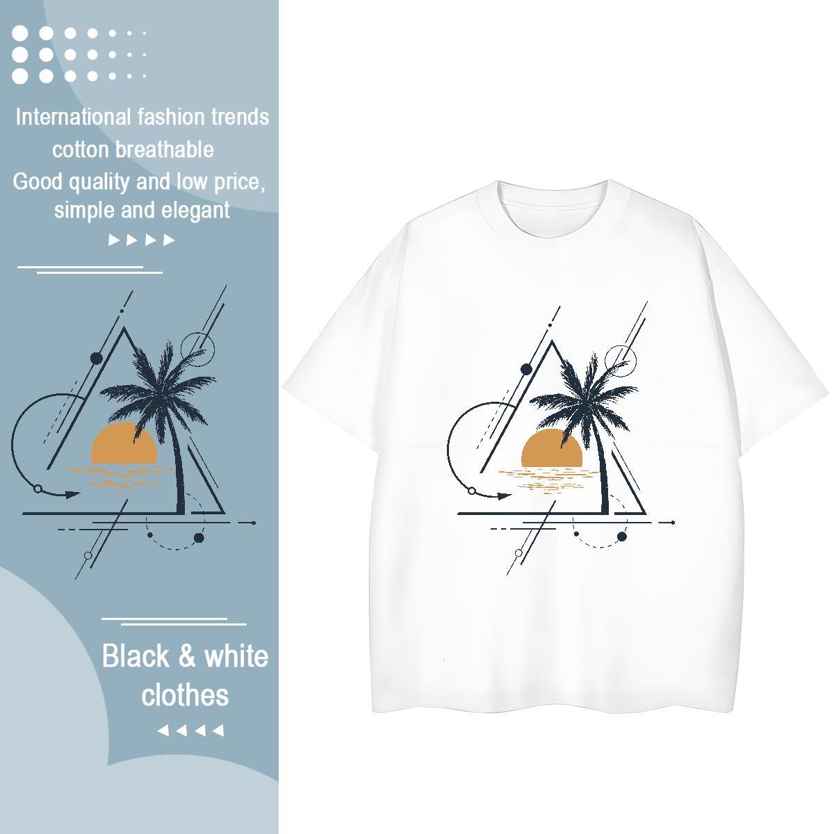 New Arrival Women T Shirts Short sleeve Soft 230g Pure Cotton Womens Tshirts Customized tree Sports Casual Female Top Shirts