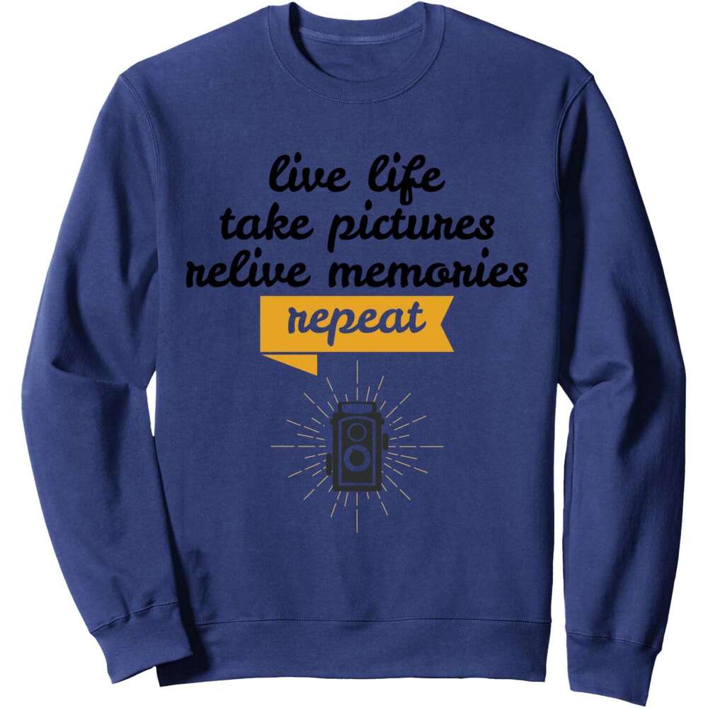 Long Sleeve Shirts for Men sweatshirt Photographer Funny Cute Journalist Gift Sweatshirt Tee Streetwear Casual tops clothes