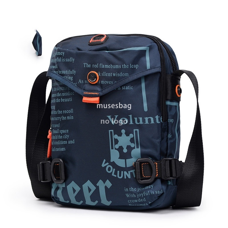 New high quality fashion shoulder bag men's casual men's bag personality crossbody bag Oxford cloth bag