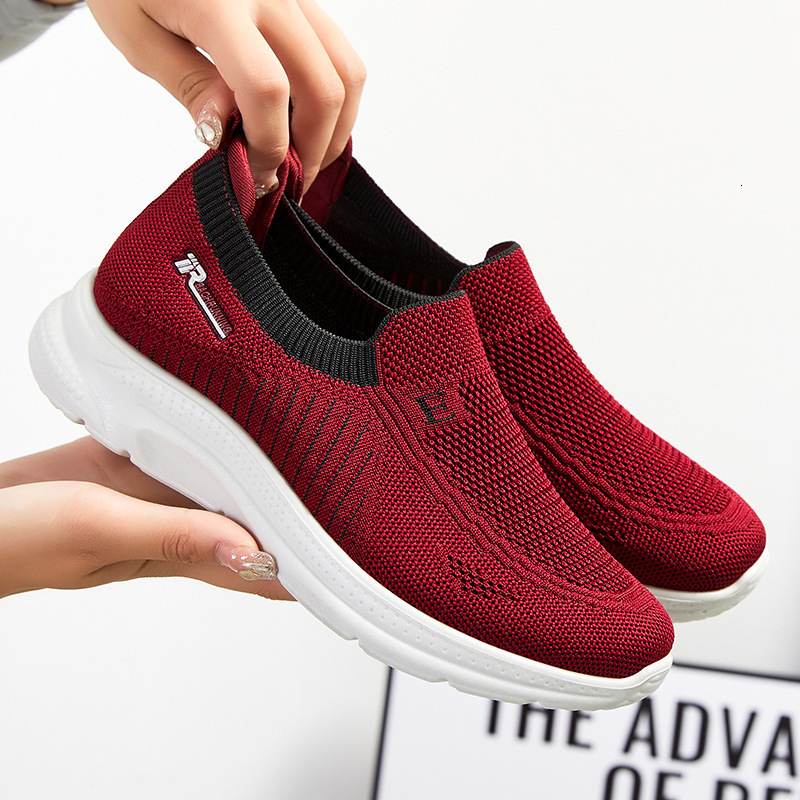 Ddmysports Lucky Bag Women S Summer Middle Aged And Elderly Flat Couple Casual Sports Running Shoes OUTDOOR
