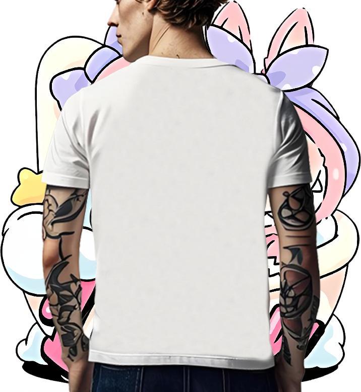 Wholesale SCARY Couples T Shirts 230g Cotton T shirt Customized Print Outdoor Round Neck Short Sleeve Comfortable Clothes