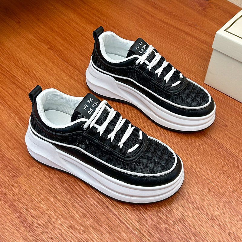 Ddmysports Spring New Instagram Korean Basic Little White Female Eightening Student Running Board Breathable Casual Shoes XT OUTDOOR