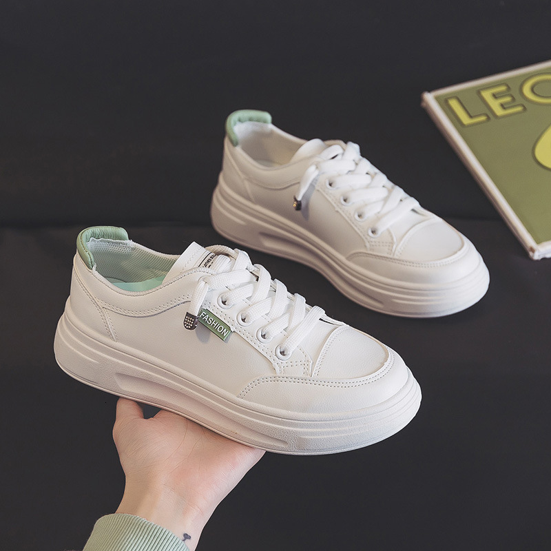Ddmysports Spring New Instagram Korean Edition Little White Women S Trendy Student Thick Sole Songcake Casual Board Shoes Street Shoot K OUTDOOR