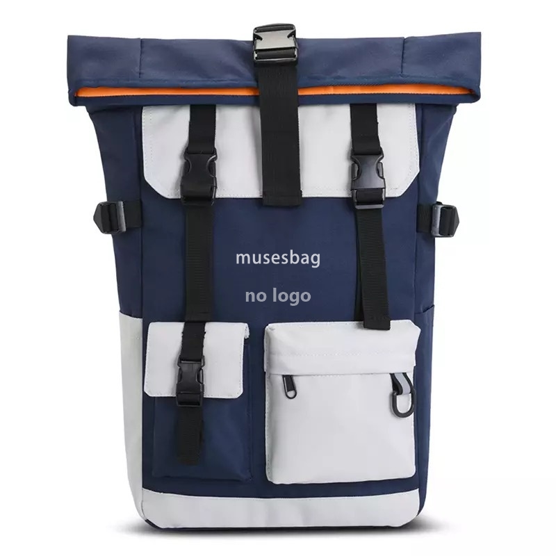 New large capacity outdoor backpack trend Korean version men's and women's wide travel backpack fashion student backpack shoulder bag
