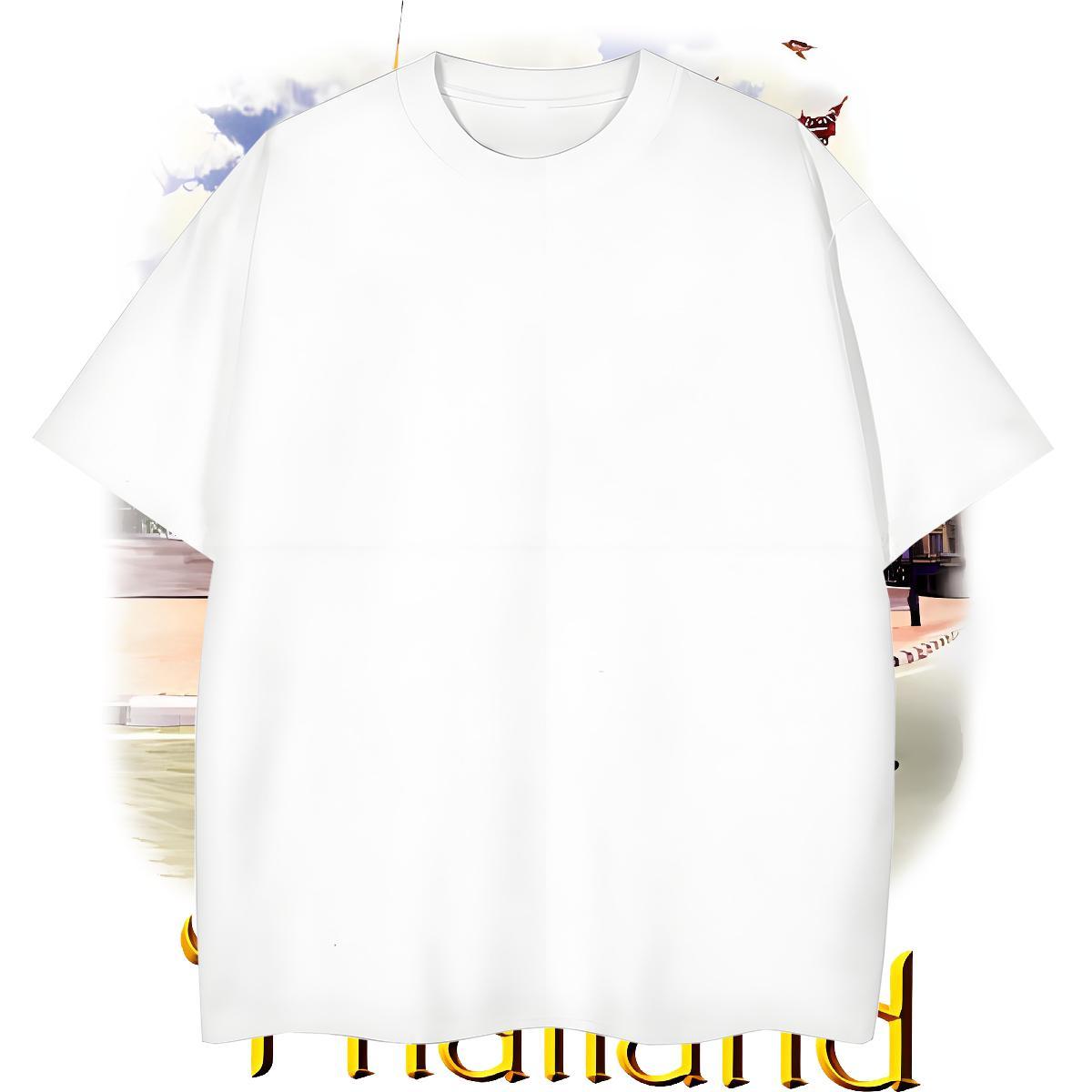 Stylist Tshirt for Man Woman 100% Cotton 230g Street Casual scary Crew Neck T Shirts Men Cool DIY Anime Tees Shirts