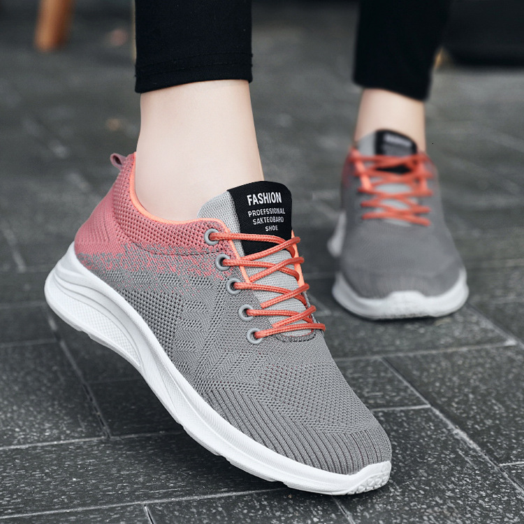 Ddmysports Women S Autumn New Soft Soled Casual Sports Outdoor Hiking Student Shoes Travel OUTDOOR