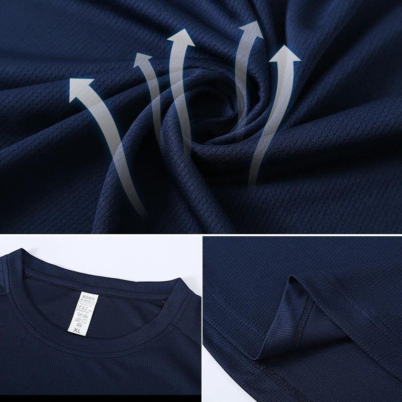 Customized polyester sports shirt mens long sleeved running training and fitness top outdoor Tshirt 240827