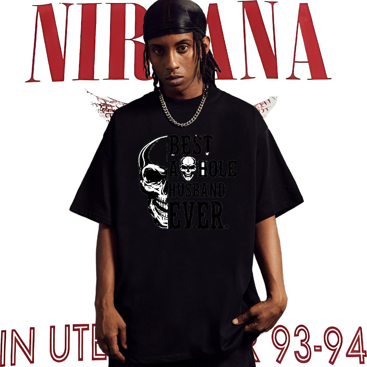 Cool T-Shirts 230g Cotton skull Hip Hop Anime Short Sleeve O-Neck Men Clothes T-Shirt Stylist Wear