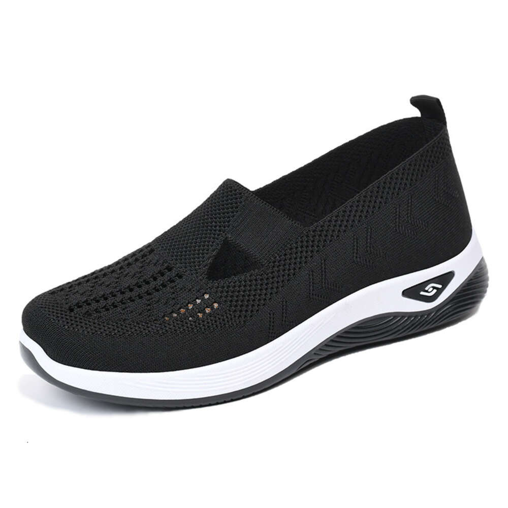 Ddmysports Summer New Casual Women S Soft Sole Breathable Fashion Mom Old Beijing Cloth Shoes OUTDOOR