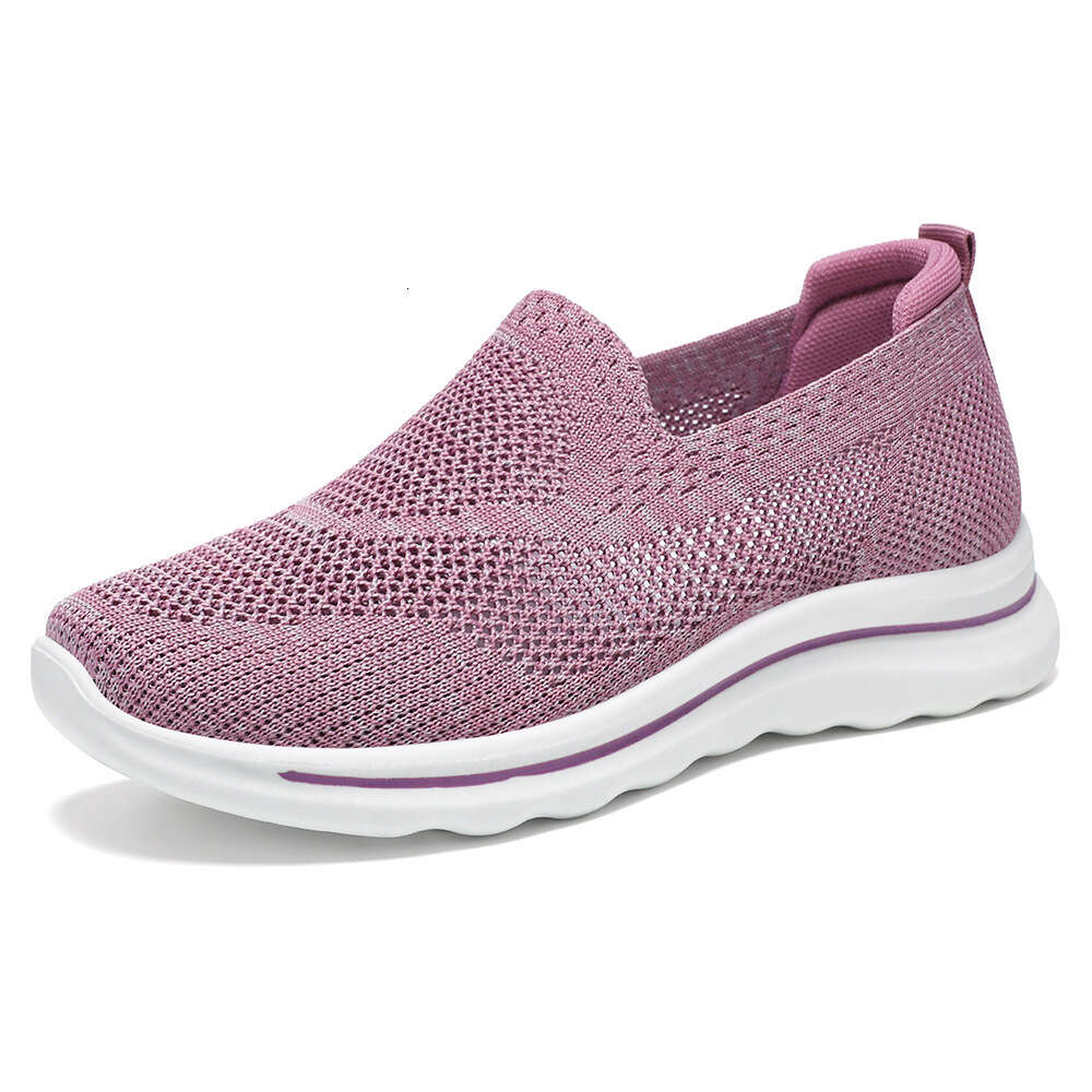 Men S Lazy Casual Shoes One Foot On Summer Breathable Middle Aged And Elderly Dad OUTDOOR