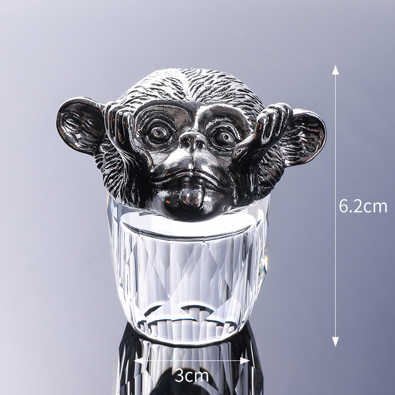 Hot twelve zodiac wine glasses light luxury glass glasses separate white wine cups