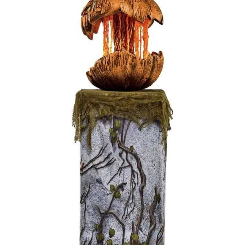 New for Spirit Halloween Gourdo AnimatronicHalloween Rise and Fall Makes a Terrifying Sound Pumpkin HeadHalloween DecorM240817