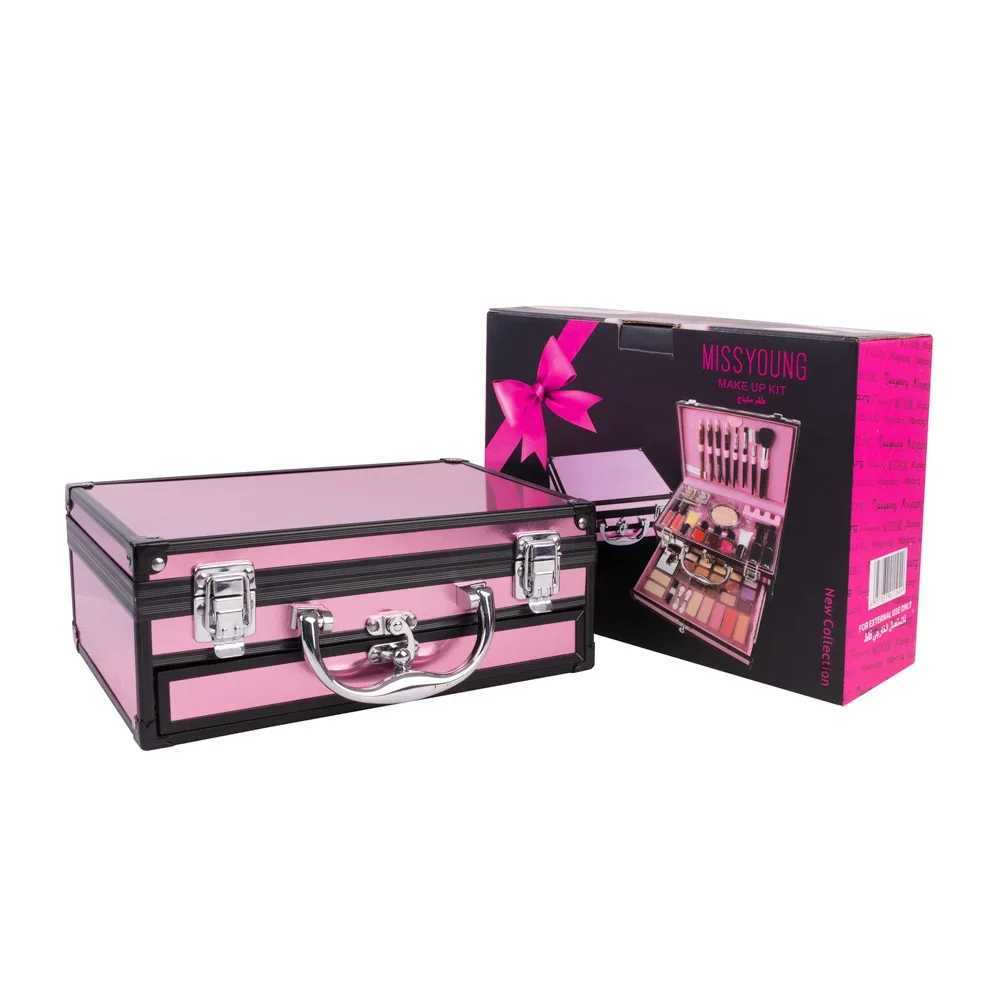Professional Makeup Set Box Suitcase Make up Kit Lipstick Makeup Brushes Nail Polish Set Cosmetic For Makeup Eyeshadow PaletteCL240812