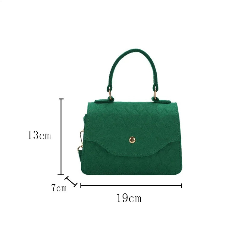 Blue Subaxillary Bag for Womens Korean Fashion Ladies Shoulder Trend Handbags Retro Female 2024 240816Z