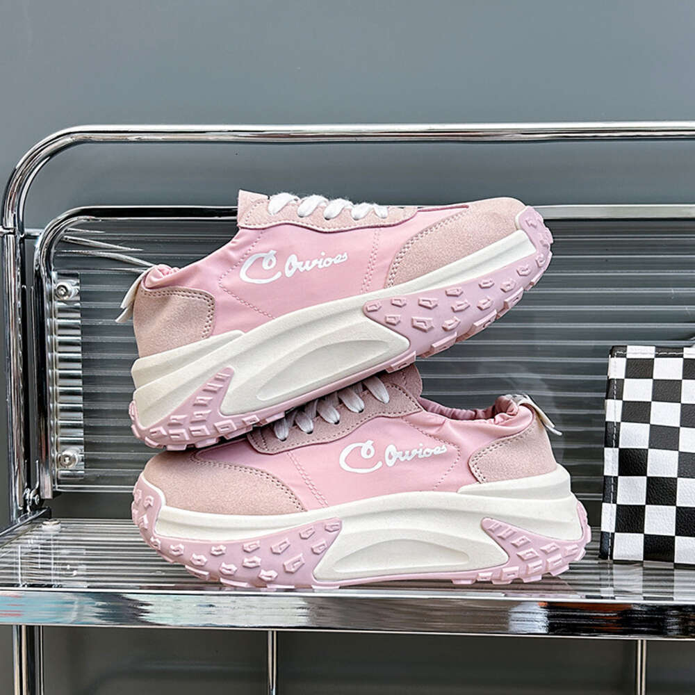 Ddmysports Autumn New Korean Version Breathable Dad Instagram Student Casual Thick Soled Running Shoes For Women W OUTDOOR