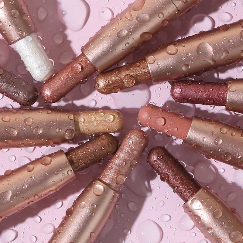 Eyeshadow Stick12 Colors Matte Professional Bright-Colored Contouring and Highlight Eyeshadow Stick Cream Eyeshadow WaterproofCI240812